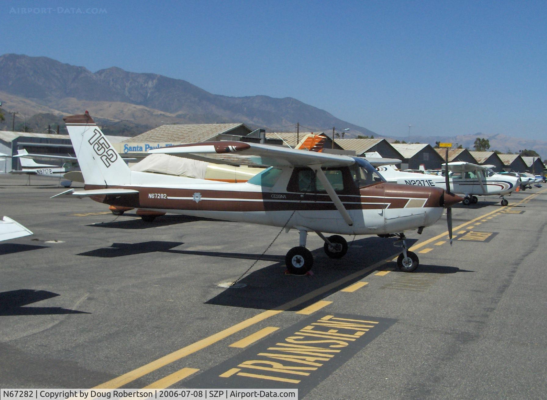 N67282, 1978 Cessna 152 C/N 15281722, 1978 Cessna 152 II, Lycoming O-235-L2C 110 Hp