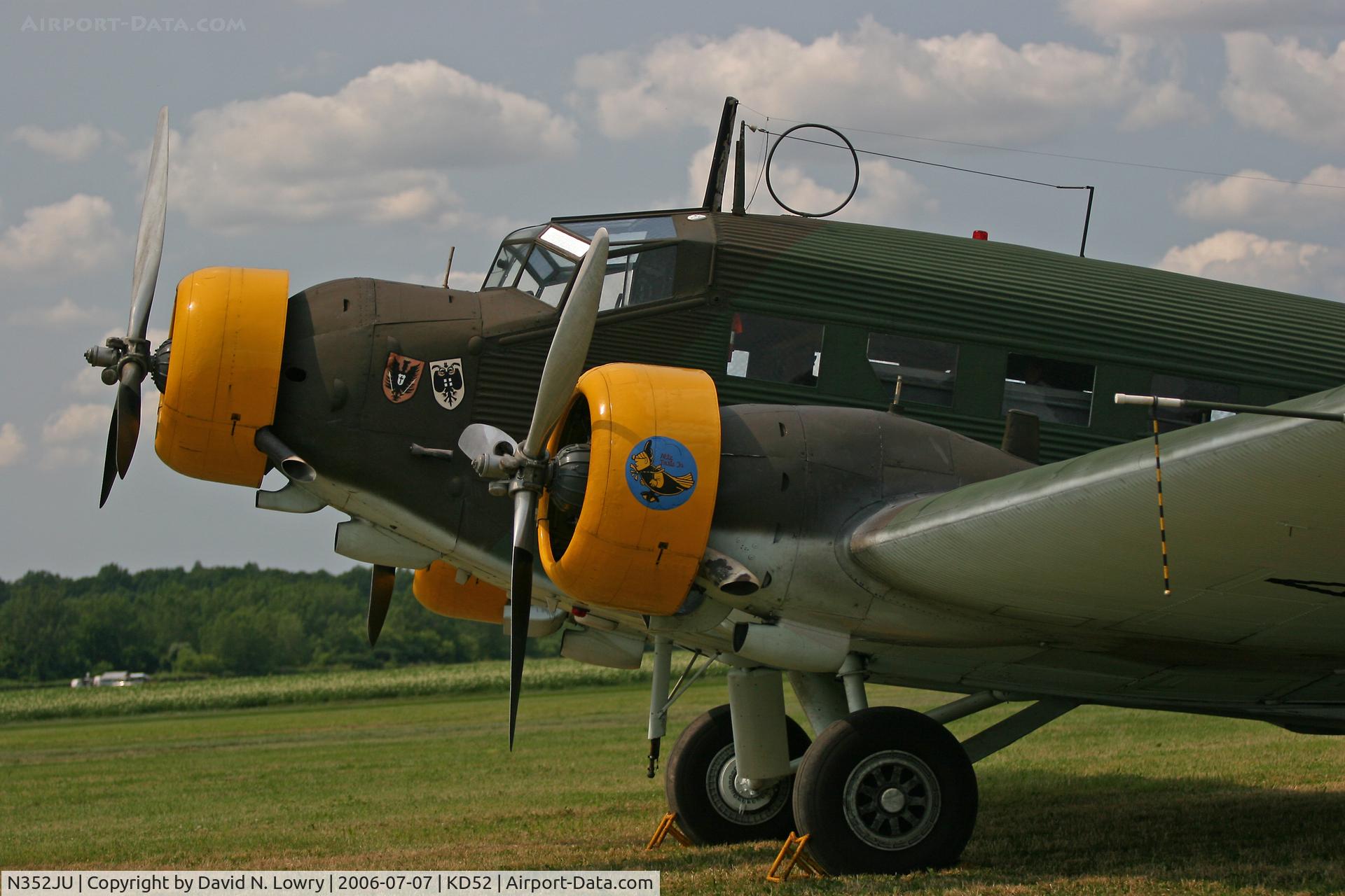 N352JU, 1941 Junkers (CASA) 352L (Ju-52) C/N 67, N352JU at KD52.