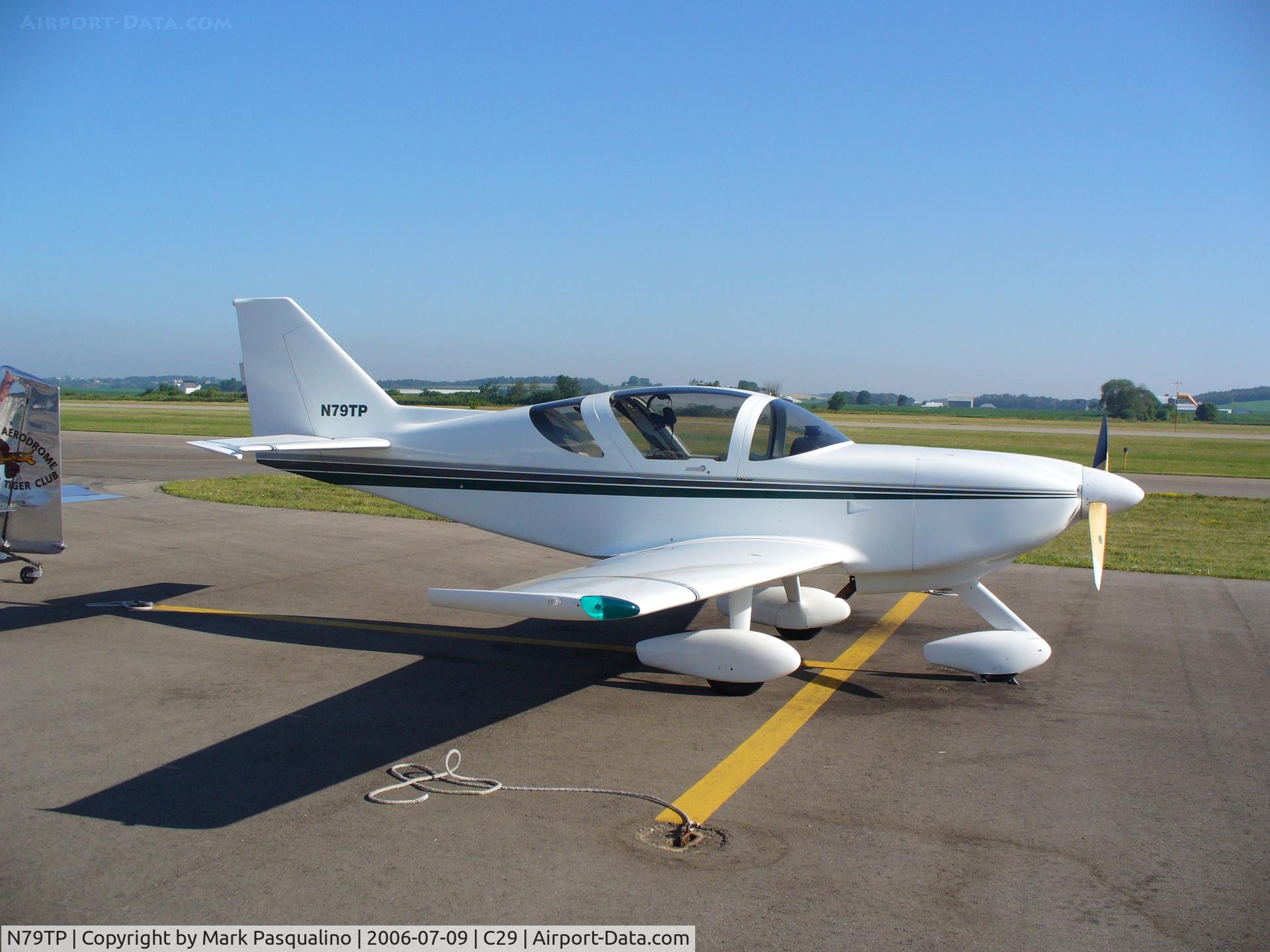 N79TP, 1990 Stoddard-Hamilton Glasair II C/N 1061, Glasair II