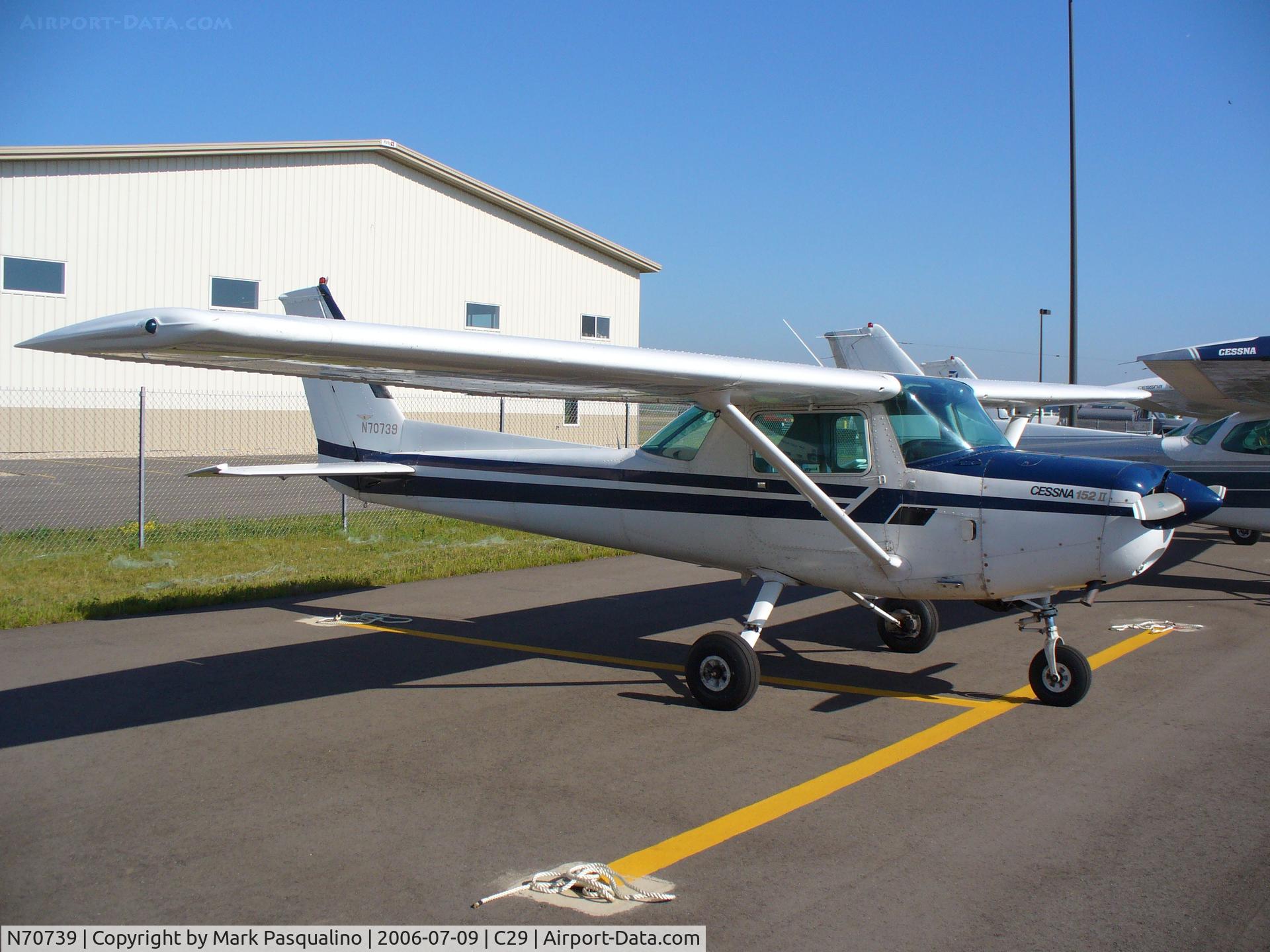 N70739, 1978 Cessna 152 C/N 15282595, Cessna 152
