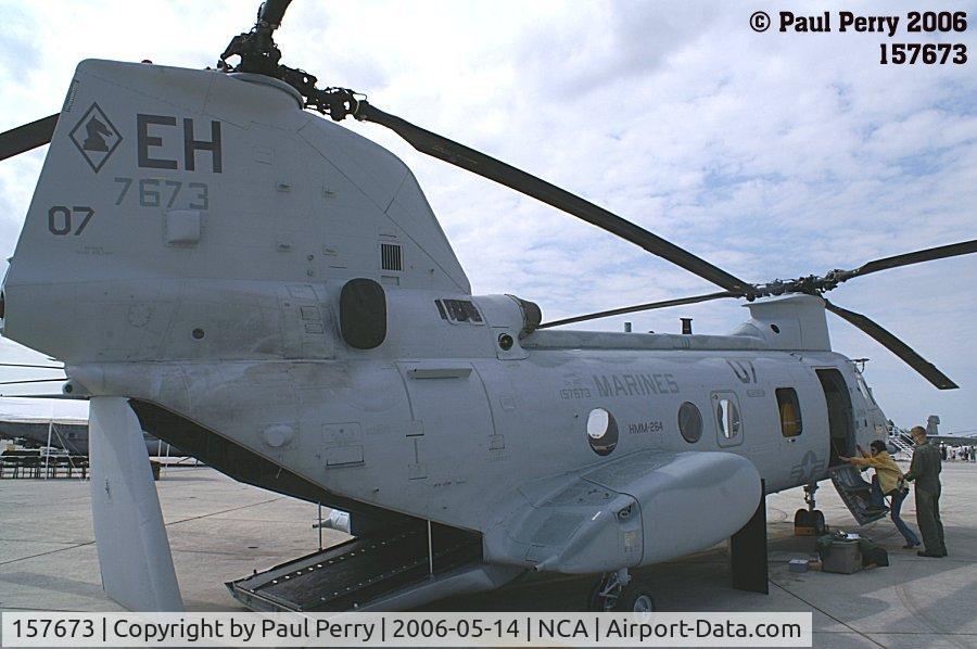157673, Boeing Vertol CH-46E Sea Knight C/N 2572, The business section of the Frog, the ramp
