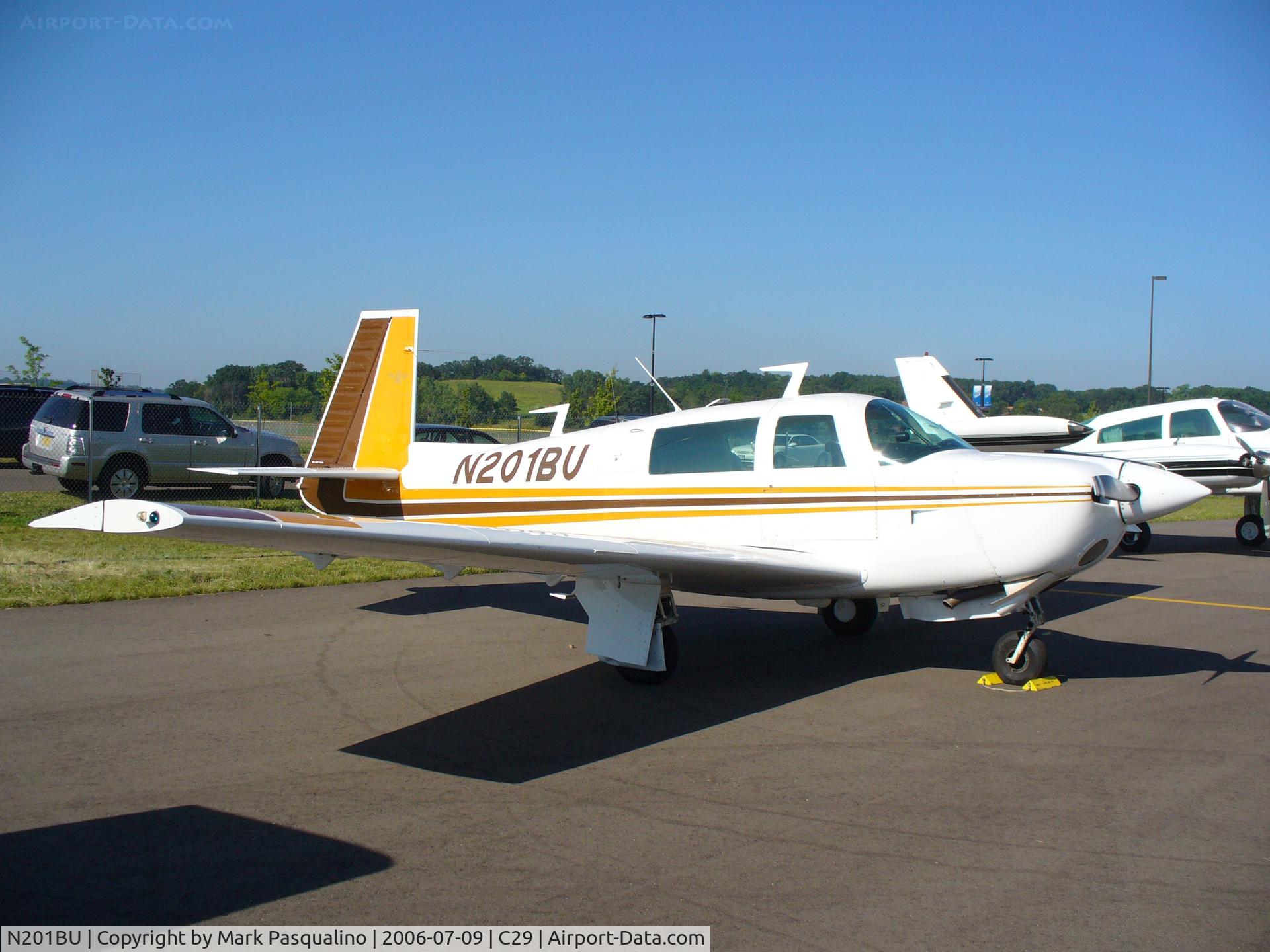 N201BU, 1977 Mooney M20J 201 C/N 24-0320, Mooney 201