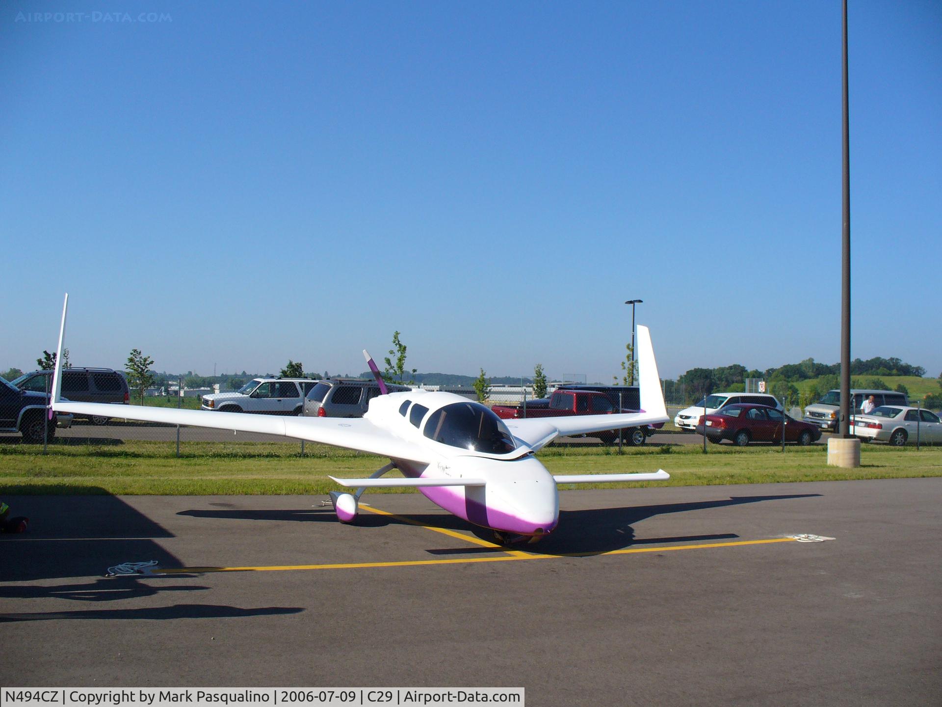 N494CZ, 1997 Co-Z Cozy Mark IV C/N 494, Cozy MK IV
