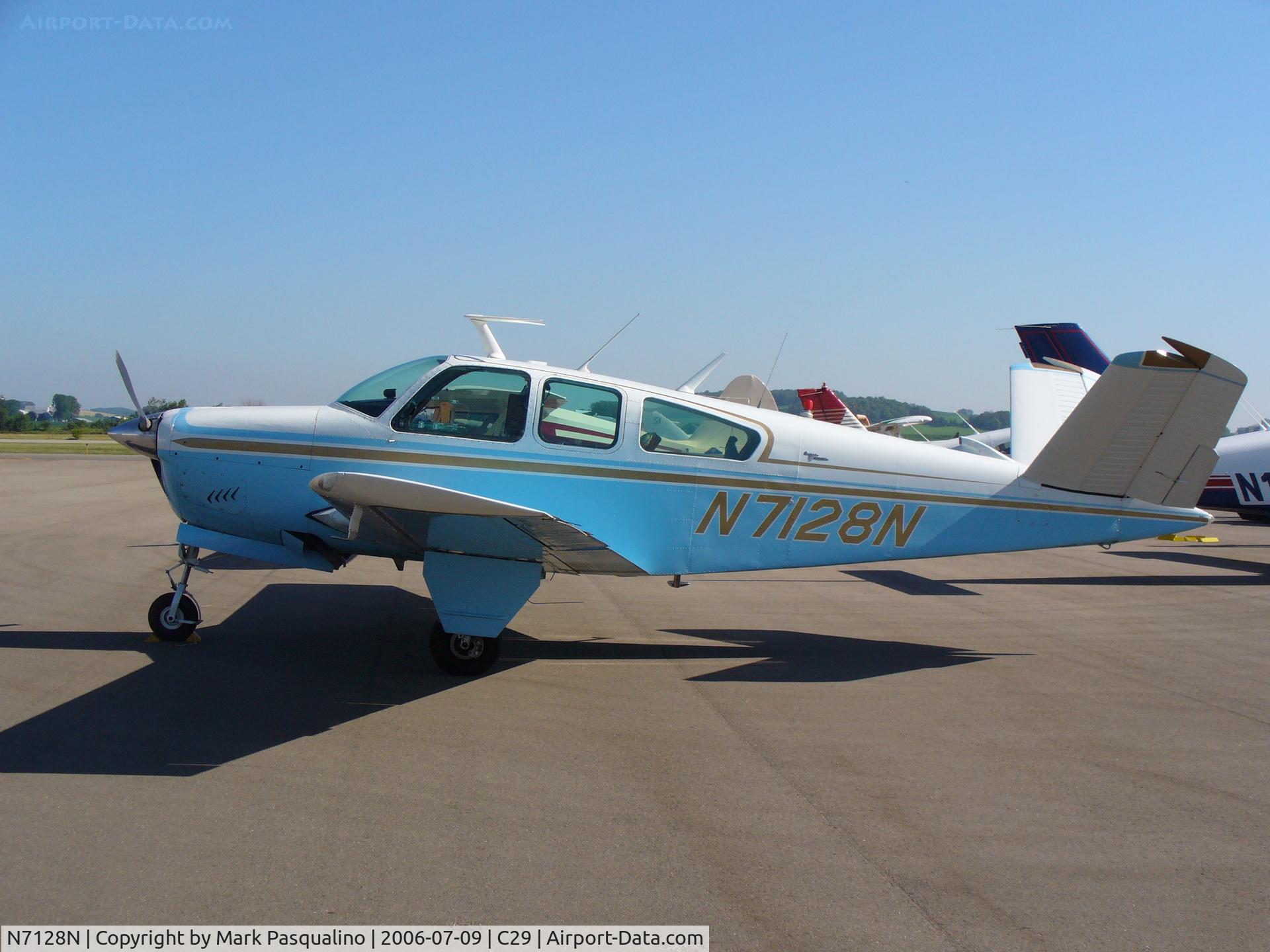 N7128N, 1967 Beech V35A Bonanza C/N D-8675, Beech V35A