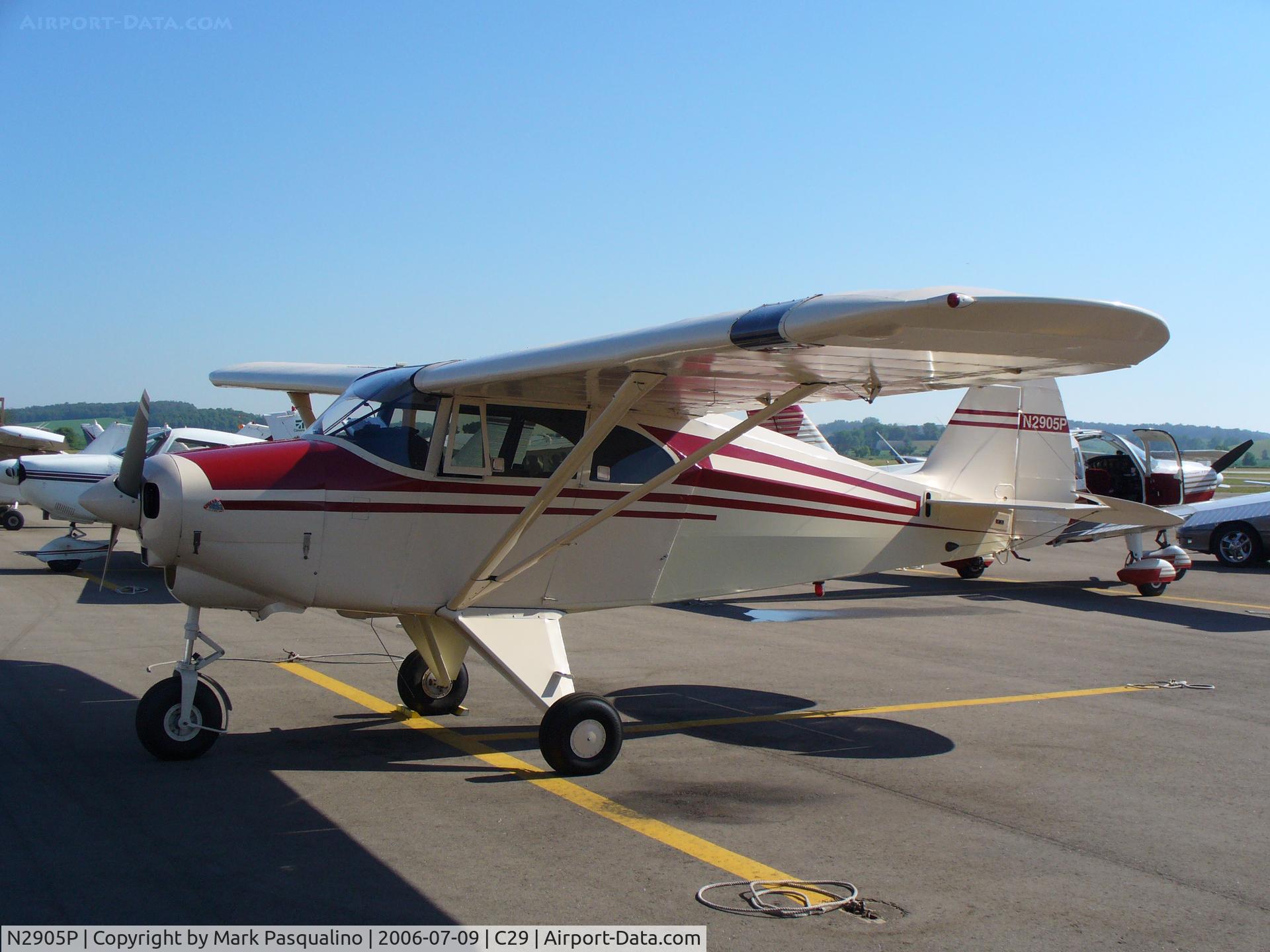 N2905P, 1955 Piper PA-22-150 Tri-Pacer C/N 22-3172, PA-22-150