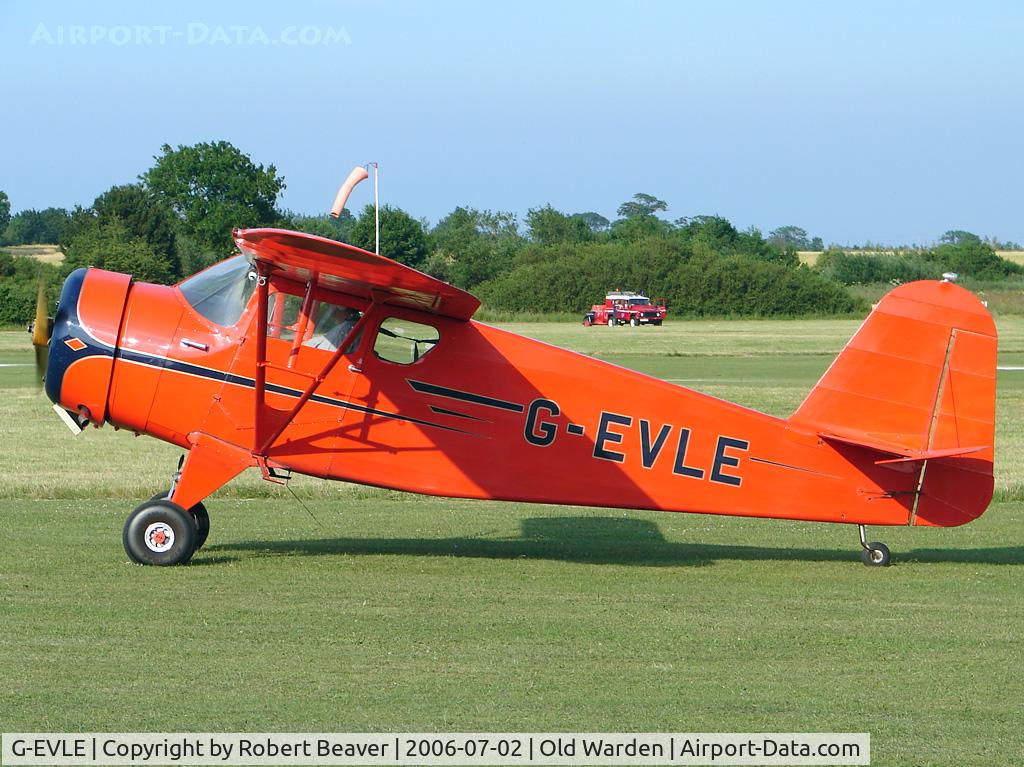 G-EVLE, 1939 Rearwin 8125 Cloudster C/N 803, Rearwin 8125 Cloudster