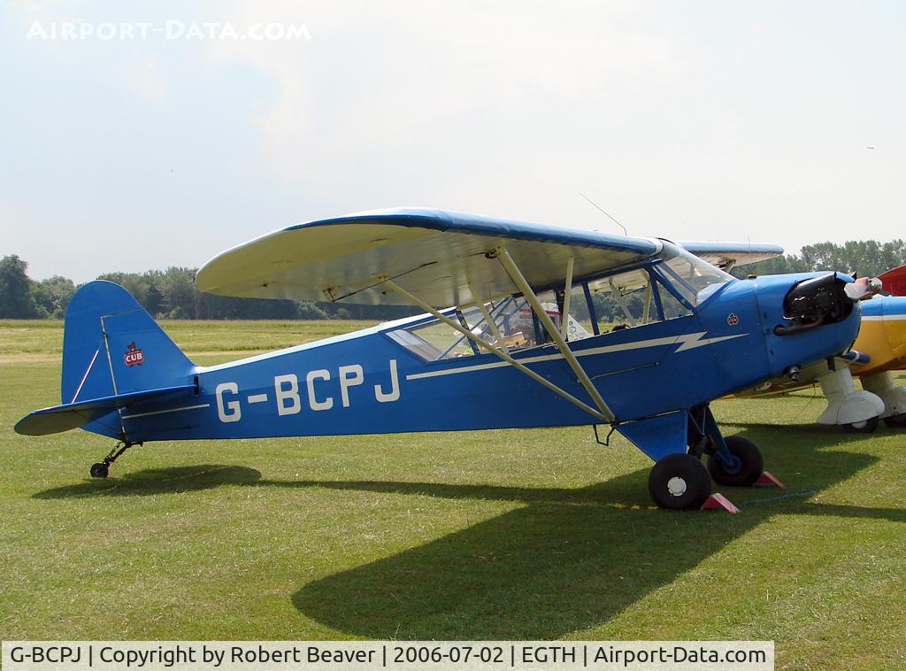 G-BCPJ, 1945 Piper J3C-65 Cub Cub C/N 13206, Piper J-3C-65 Cub