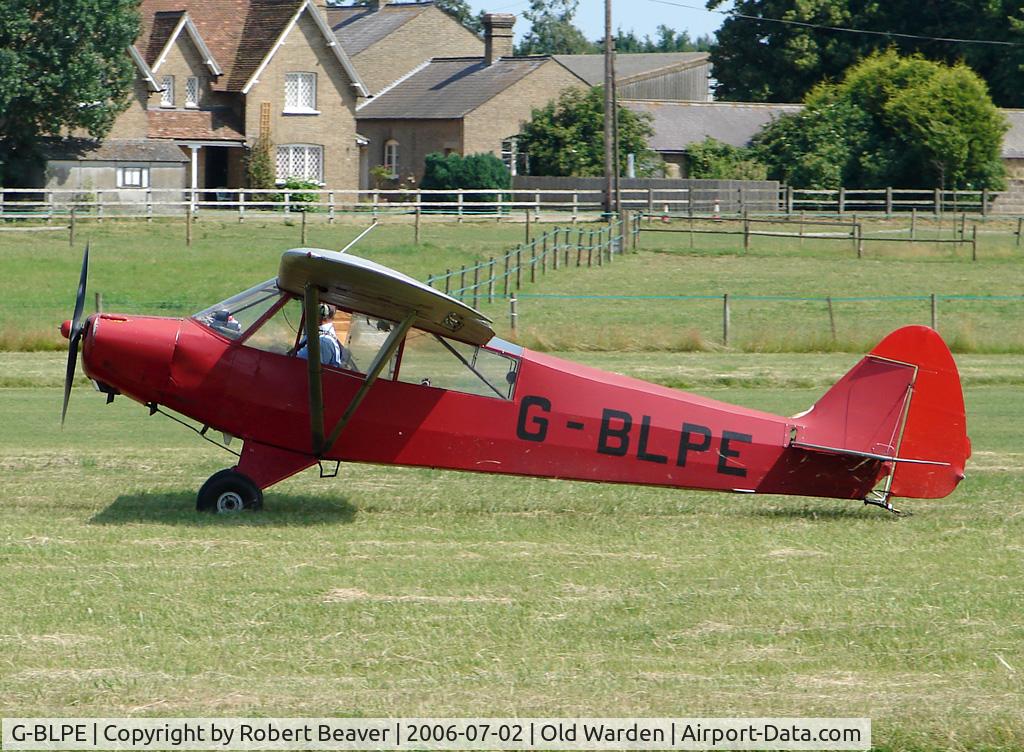 G-BLPE, 1953 Piper L-18C Super Cub (PA-18-95) C/N 18-3084, Piper PA-18 Super Cub 95