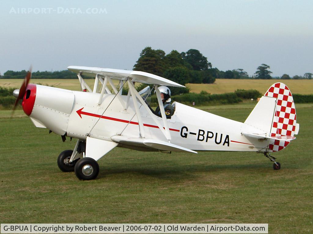 G-BPUA, 1986 EAA Biplane C/N SAAC-O2, EAA Sport Biplane