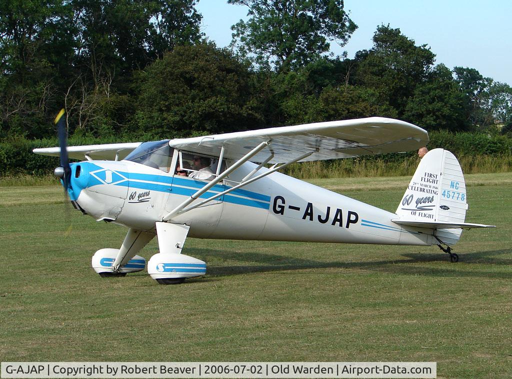 G-AJAP, 1946 Luscombe 8A Silvaire C/N 2305, Luscombe 8A Silvaire