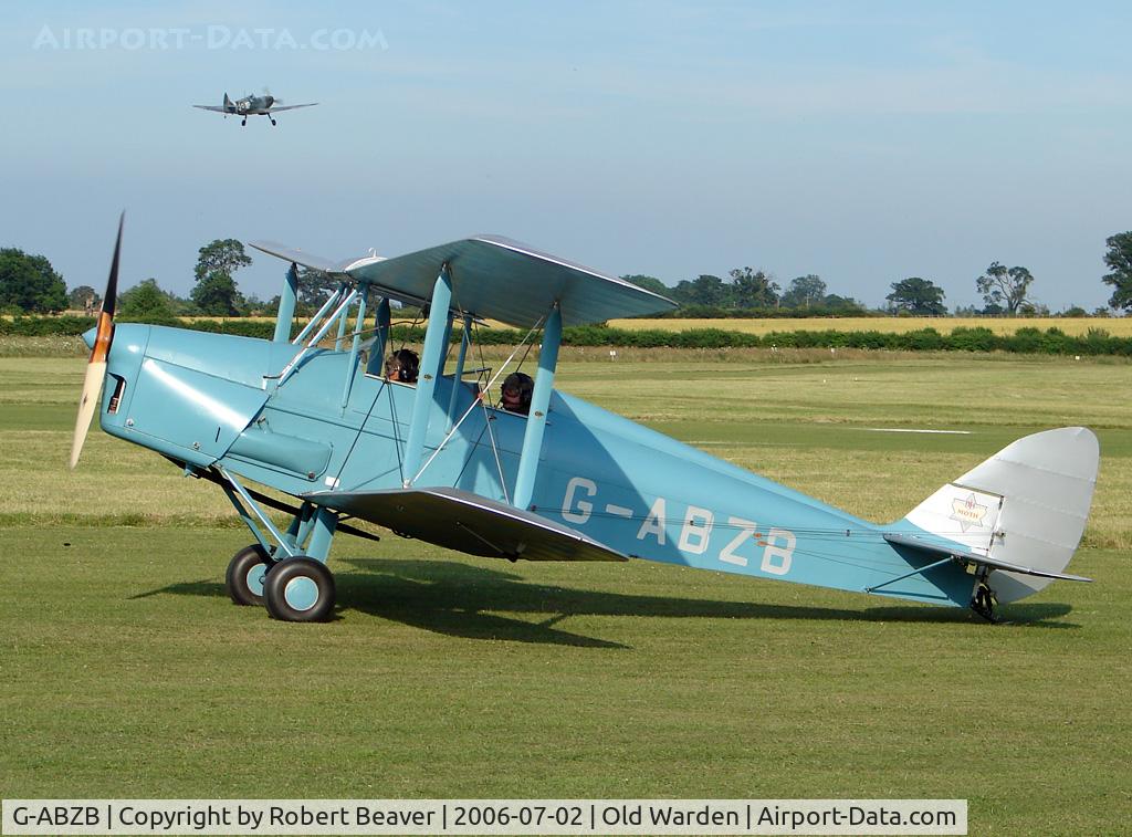 G-ABZB, 1932 De Havilland DH-60G III Moth C/N 5011, DH.60G-III Moth Major