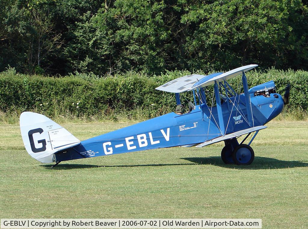 G-EBLV, 1925 De Havilland DH-60 Moth C/N 188, DH.60 Cirrus Moth
