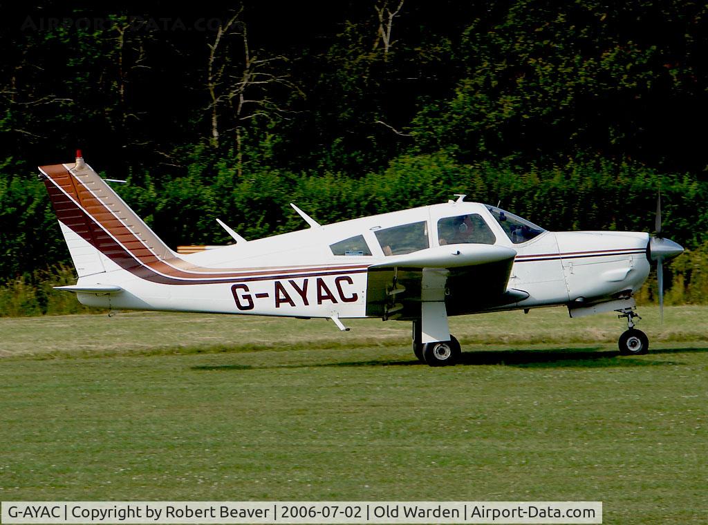 G-AYAC, 1969 Piper PA-28R-200 Cherokee Arrow C/N 28R-35606, Piper PA-28R Cherokee Arrow 200