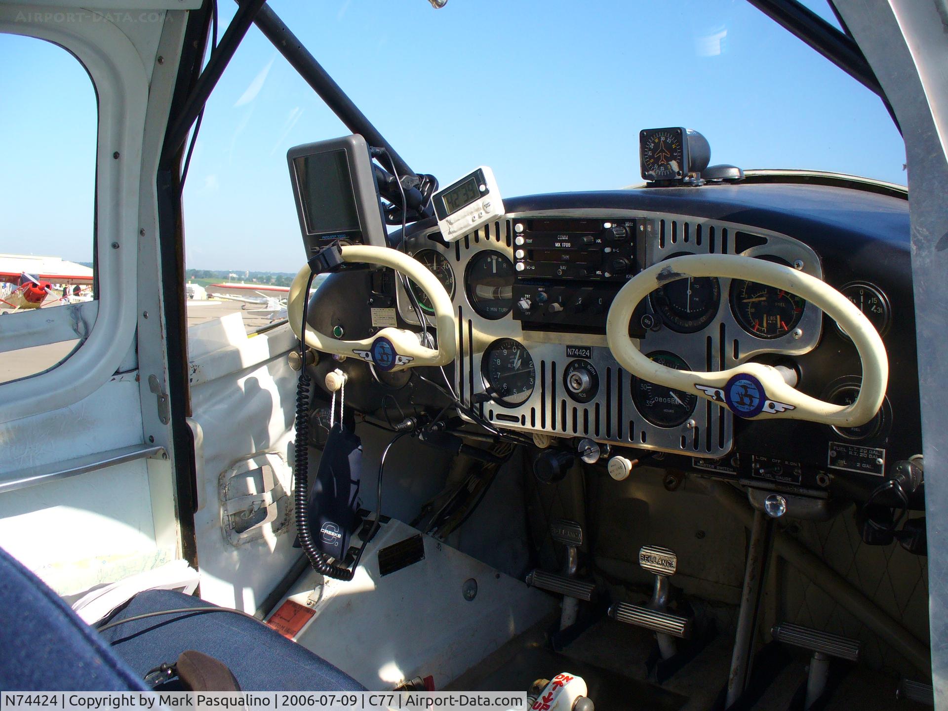 N74424, 1947 Bellanca 14-13-2 Cruisair Senior C/N 1537, Bellanca 14-13-2