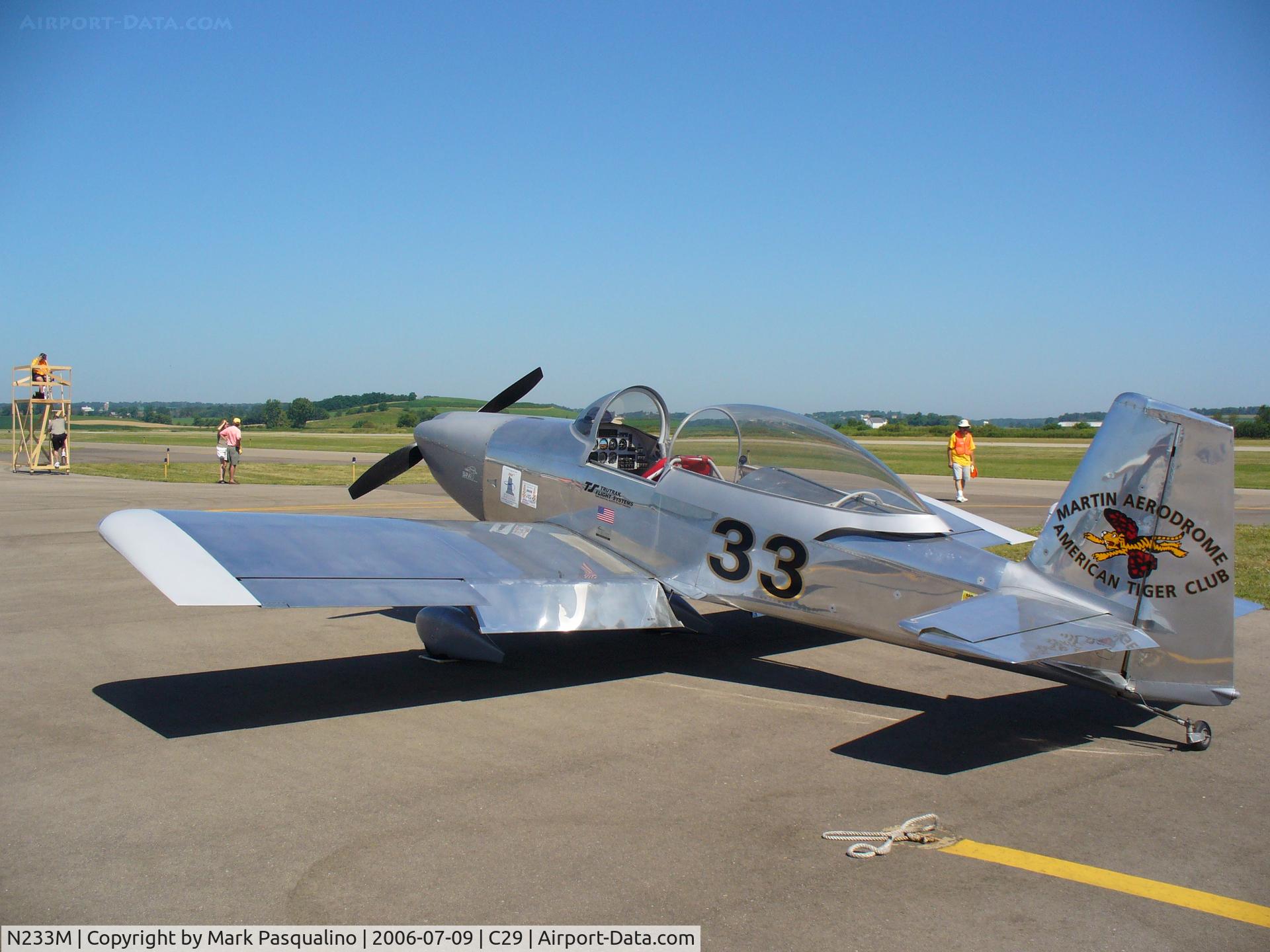 N233M, 1999 Vans RV-8 C/N M1, RV-8