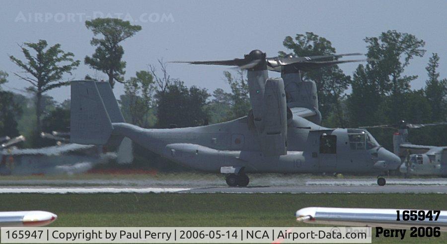 165947, Bell-Boeing MV-22B Osprey C/N D0048, Here you can see the reversable angle of the nacelles