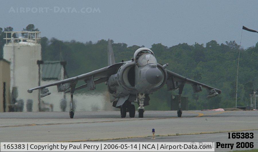 165383, Boeing AV-8B+(R)-25-MC Harrier II Plus C/N B278, Another impressive demo down, and she taxiis before an adoring crowd
