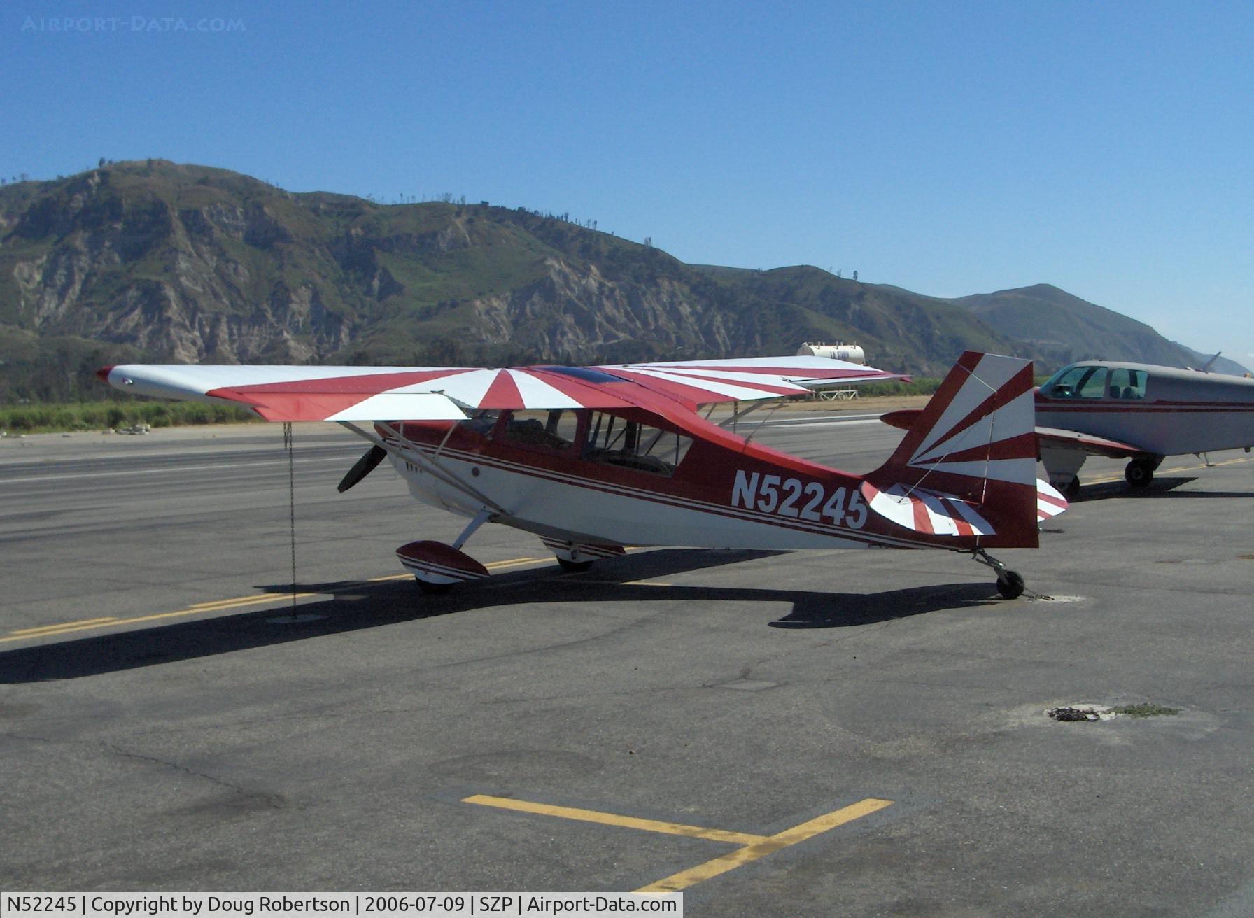 N52245, 1975 Bellanca 8KCAB Decathlon C/N 164-75, 1975 Bellanca 8KCAB SUPER DECATHLON, Lycoming AEIO-360 180 Hp