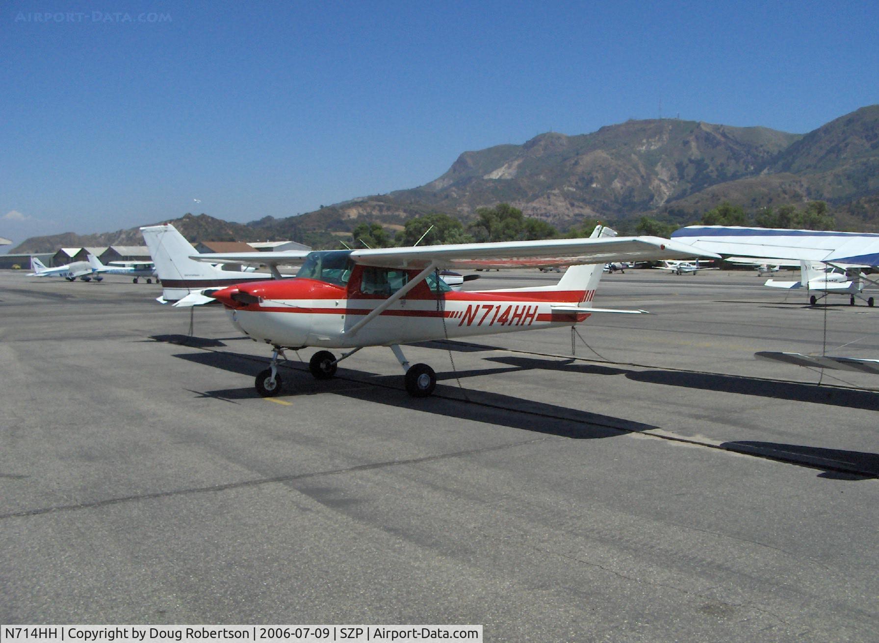 N714HH, 1977 Cessna 150M C/N 15079185, 1977 Cessna 150M, Continental O-200 100 Hp