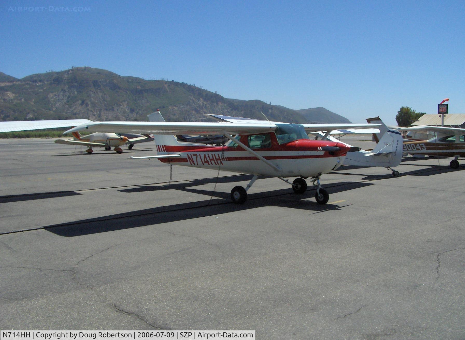 N714HH, 1977 Cessna 150M C/N 15079185, 1977 Cessna 150M, Continental O-200 100 Hp