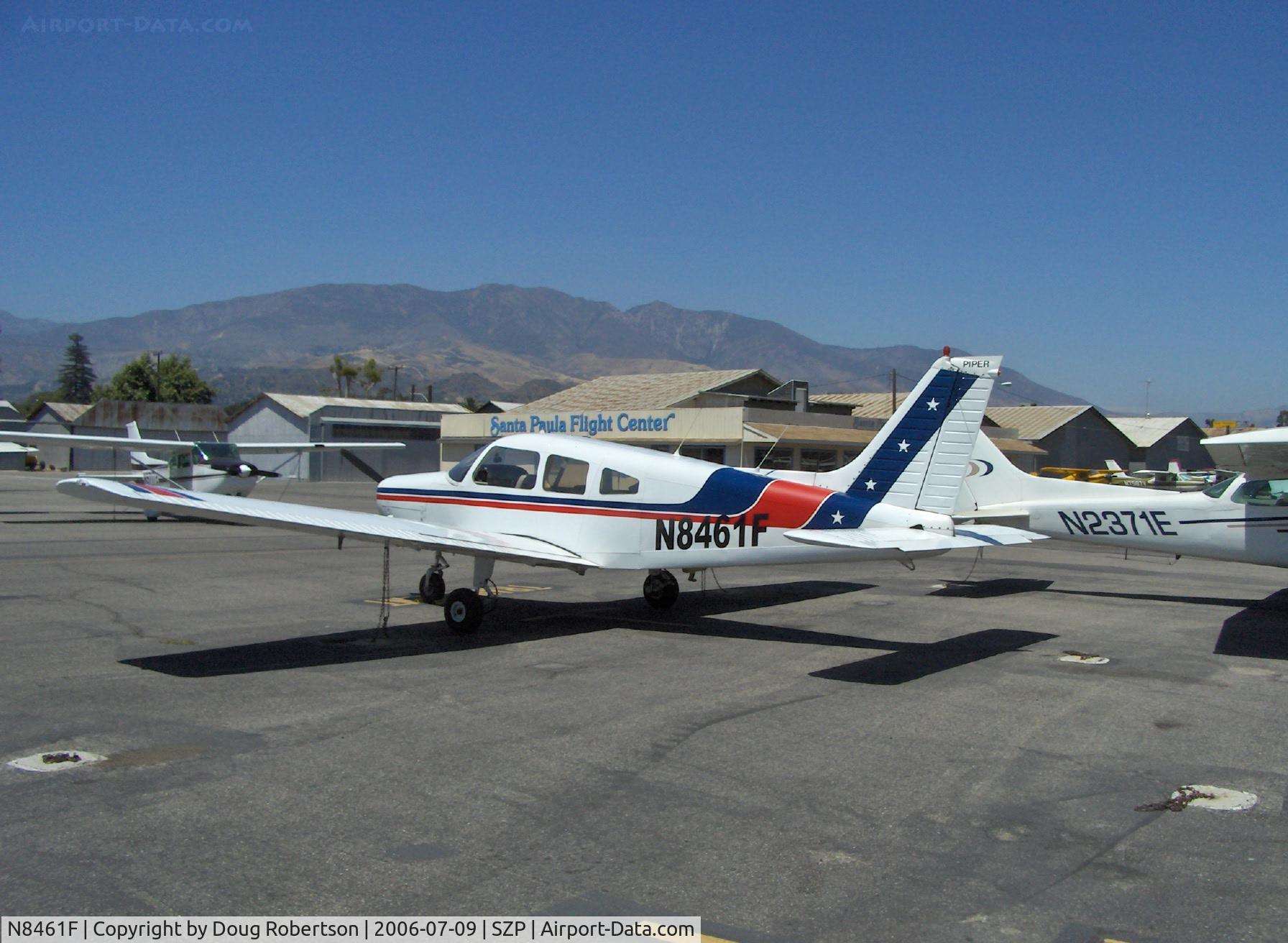 N8461F, 1977 Piper PA-28-151 C/N 28-7715267, 1977 Piper PA-28-151 WARRIOR, Lycoming O-320-E3D 150 Hp