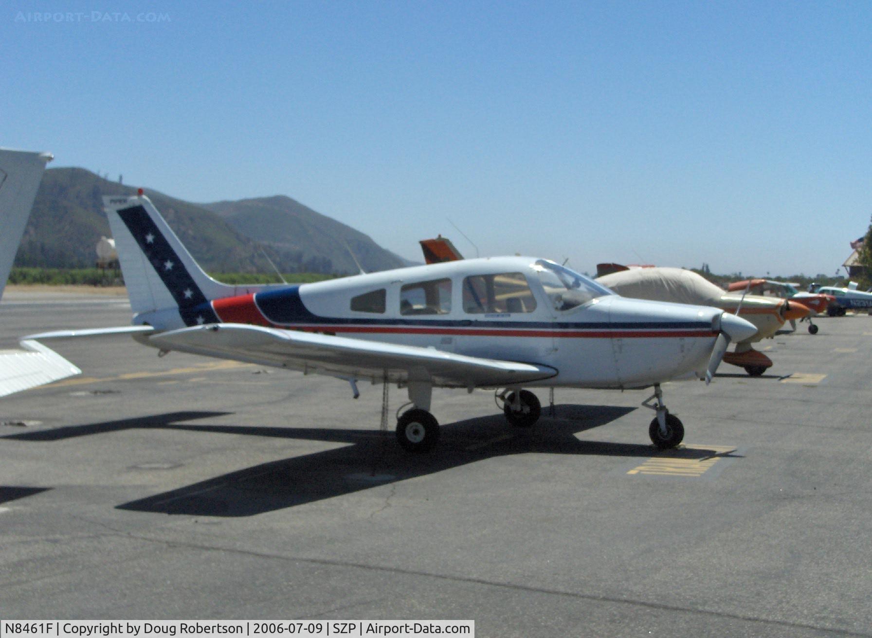 N8461F, 1977 Piper PA-28-151 C/N 28-7715267, 1977 Piper PA-28-151 WARRIOR, Lycoming O-320-E2D 150 Hp