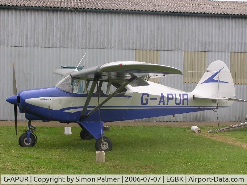 G-APUR, 1959 Piper PA-22-160 Tri Pacer C/N 22-6711, Piper PA-22 at Sywell