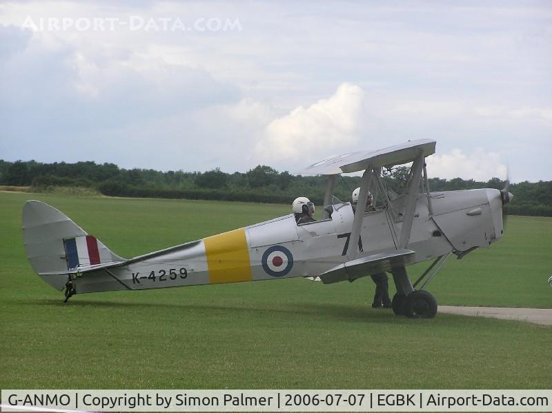 G-ANMO, 1935 De Havilland DH-82A Tiger Moth II C/N 3255, Tiger Moth visiting Sywell