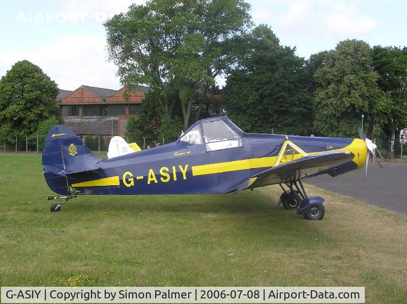G-ASIY, 1963 Piper PA-25-235 Pawnee C/N 25-2446, PA25 Pawnee at Bicester