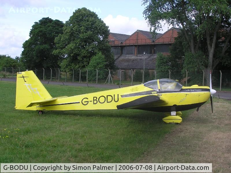 G-BODU, 1988 Scheibe SF-25C Falke C/N 44434, Scheibe SF25C Falke at Bicester