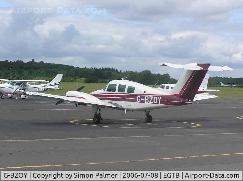 G-BZOY, 1979 Beech 76 Duchess C/N ME-144, Beech Duchess at Booker