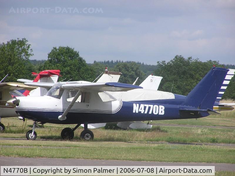 N4770B, 1979 Cessna 152 C/N 15283626, Cessna 152 at Panshanger