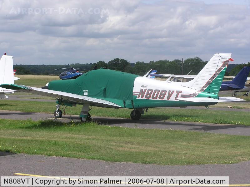 N808VT, 1977 Piper PA-28R-201 Cherokee Arrow III C/N 28R-7737051, PA28 at Panshanger