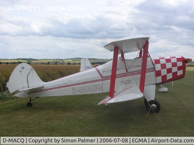 D-MACQ, Platzer Kiebitz 11 C/N 052, Jungmann-lookalike ultralight