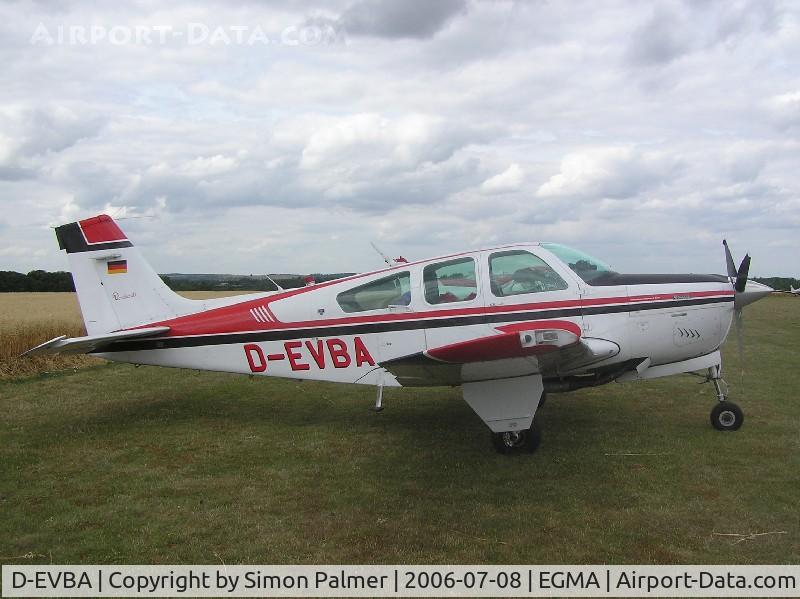 D-EVBA, Beech F33A Bonanza C/N CE908, Beech F33a Bonanza