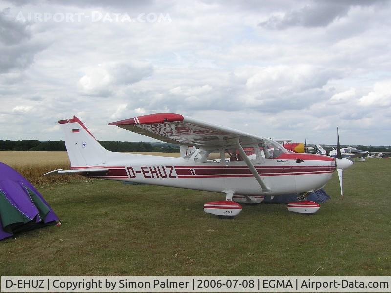 D-EHUZ, 1979 Reims F172N Skyhawk C/N F172011881, Part of the German-invasion of Fowlmere