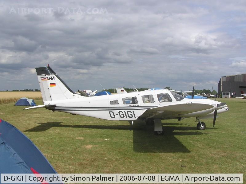 D-GIGI, 1982 Piper PA-34-220T C/N 34-8233117, PA34 Seneca
