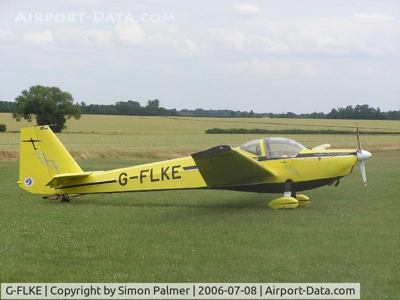 G-FLKE, 2001 Scheibe SF-25C Falke C/N 44673, Scheibe SF25C Falke at Gransden Lodge