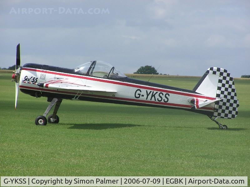 G-YKSS, 1990 Yakovlev Yak-55 C/N 901103, Yak55 at Sywell