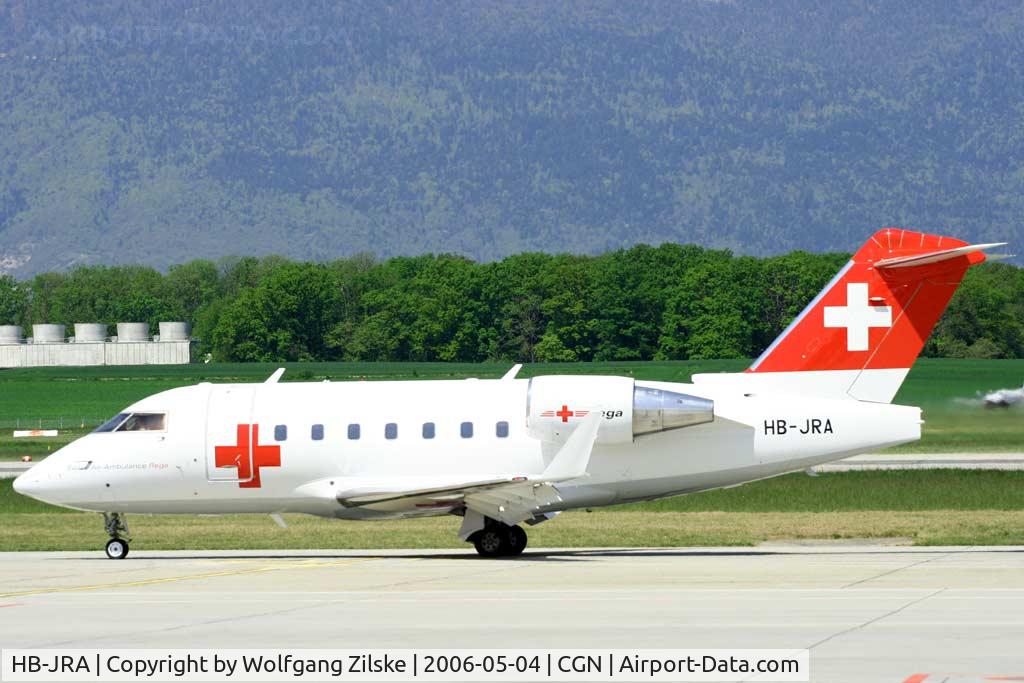 HB-JRA, 2002 Bombardier Challenger 604 (CL-600-2B16) C/N 5529, visitor