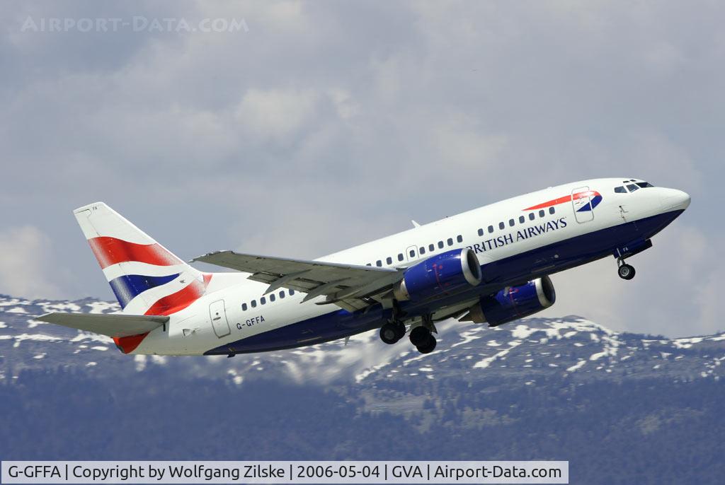 G-GFFA, 1990 Boeing 737-59D C/N 25038, visitor