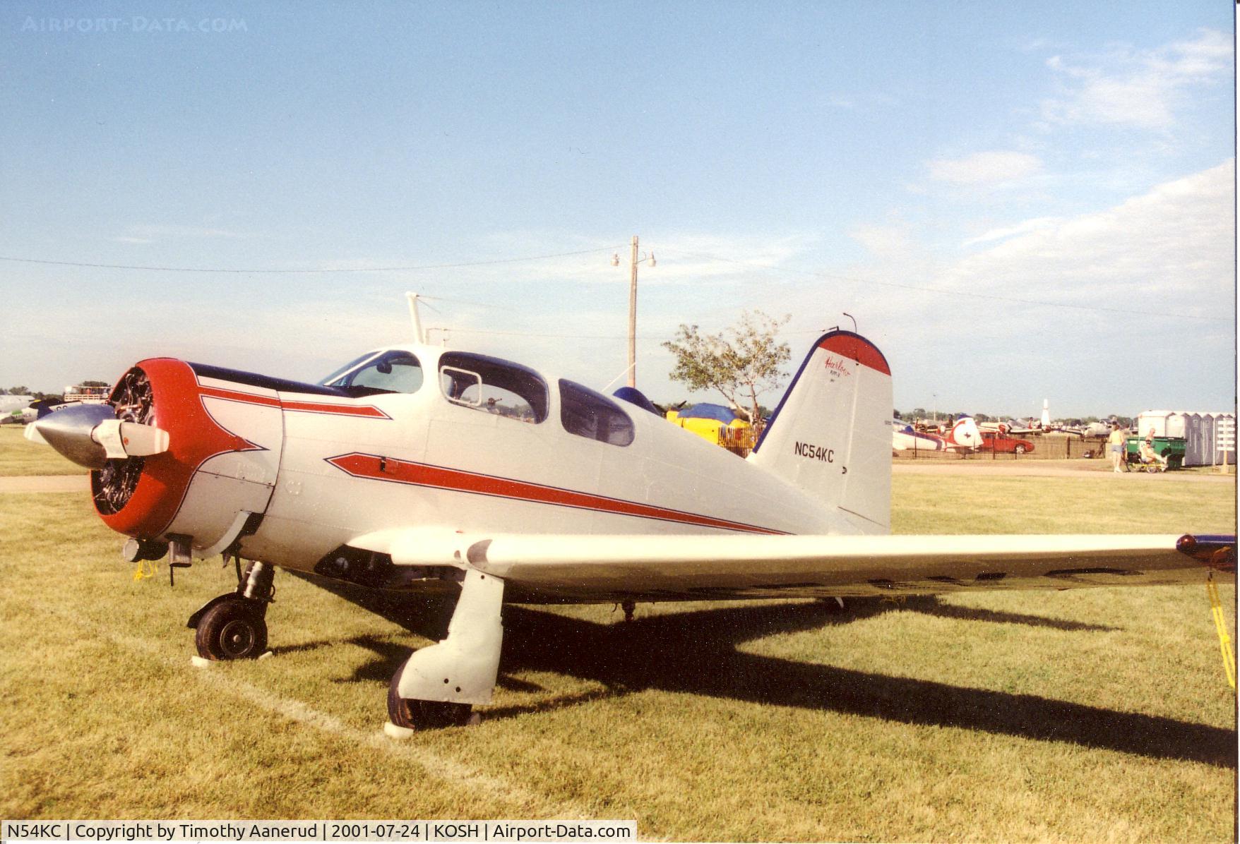 N54KC, 1940 Harlow PJC-2 C/N 3, 1940 Harlow PJC-2 at Oshkosh 2001, c/n 3
