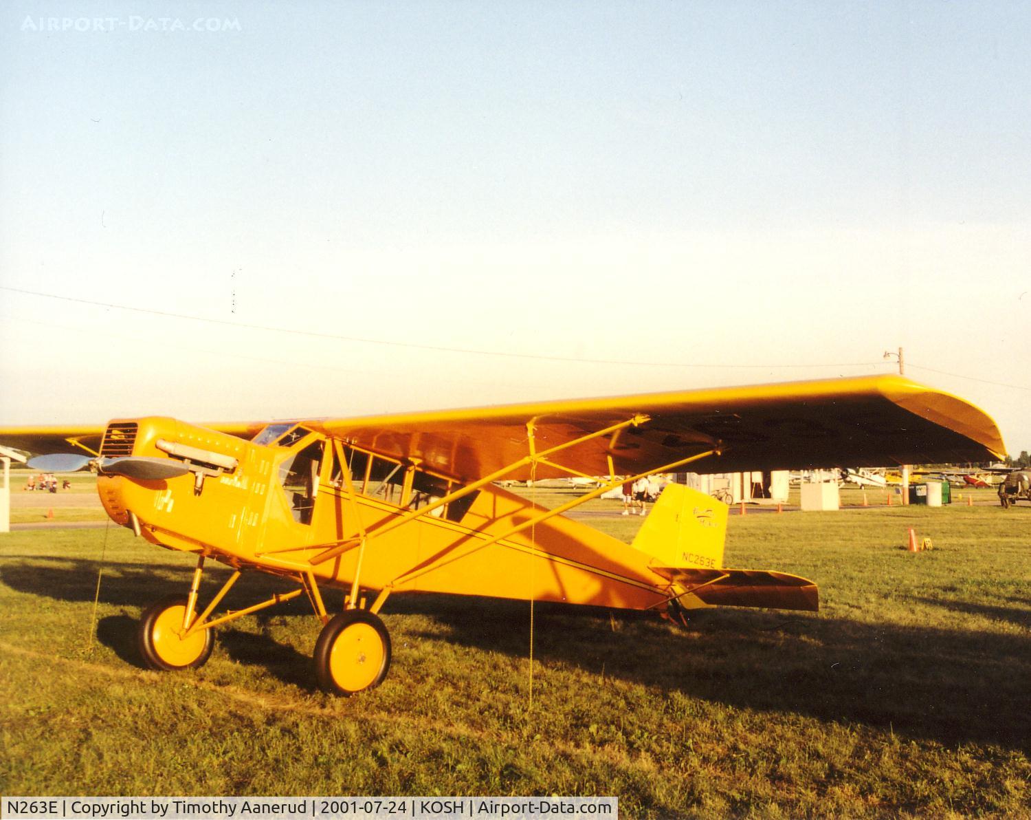 N263E, Curtiss-Wright Robin C/N 116, Oshkosh 2001