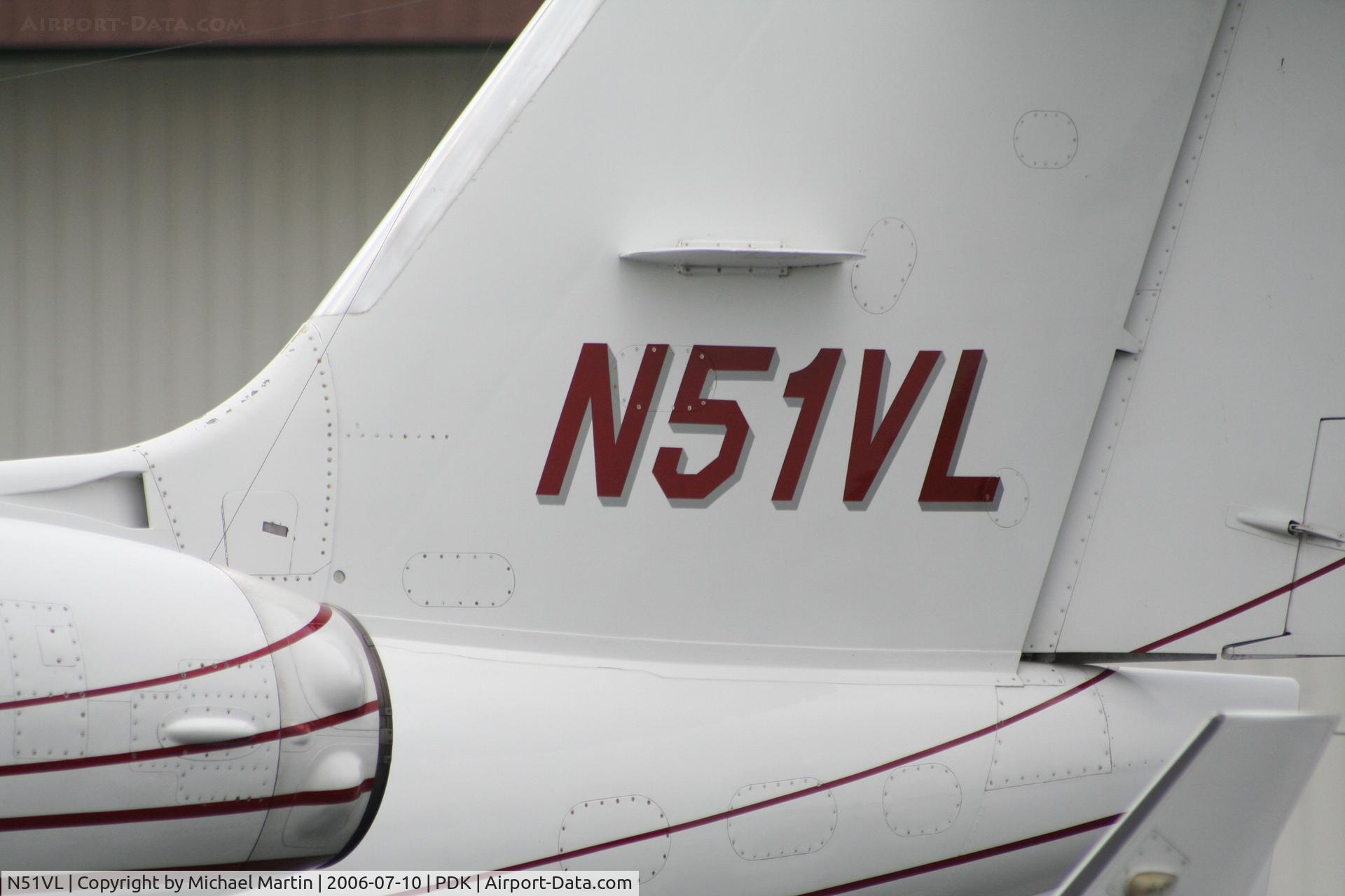 N51VL, 1955 Gates Learjet 55 C/N 116, Tail Numbers
