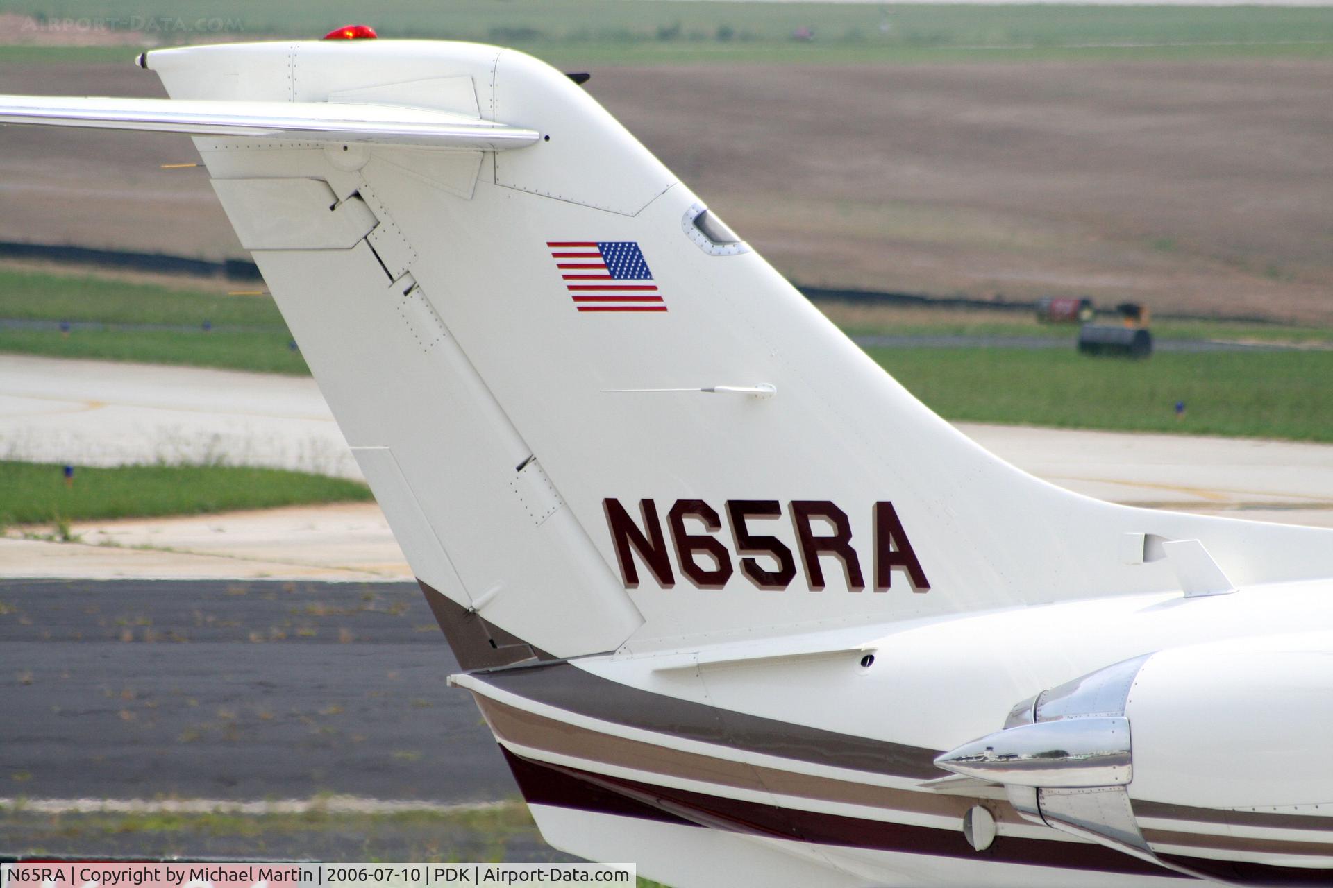N65RA, Beech 400 Beechjet C/N RJ-9, Tail Numbers
