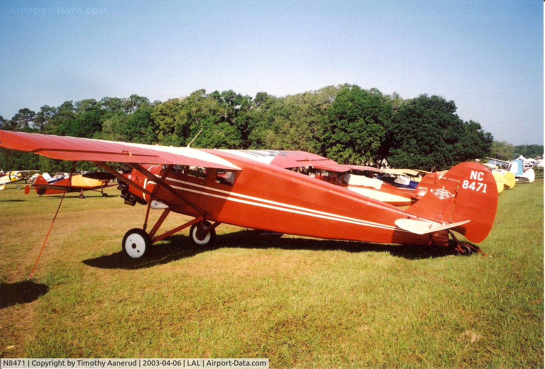 N8471, 1929 Stinson SM-2AA C/N 1069, Sun-n-Fun 2003