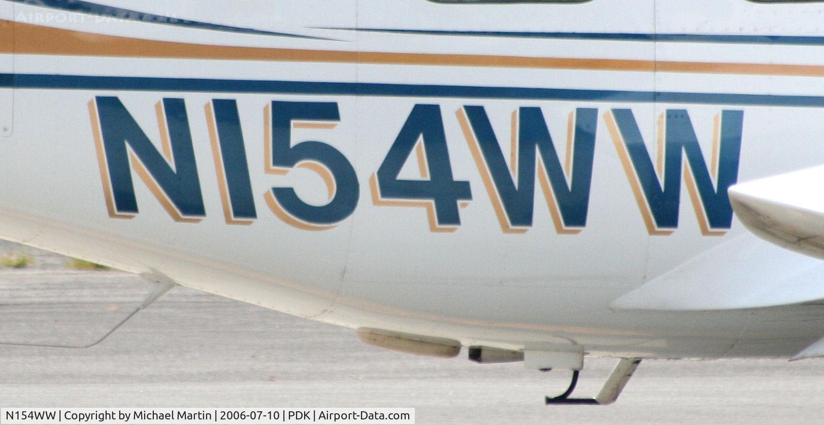 N154WW, Piper PA-31-350 Chieftain C/N 31-7952230, Tail Numbers
