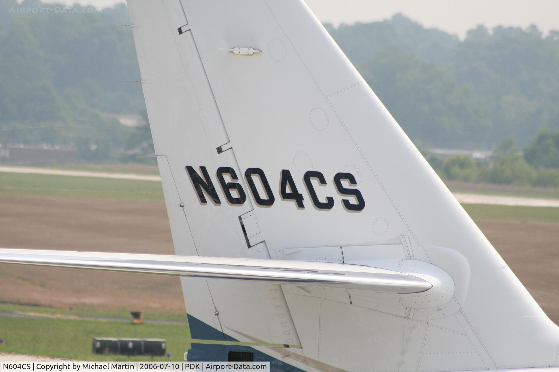N604CS, 2004 Cessna 680 Citation Sovereign C/N 680-0007, Tail Numbers