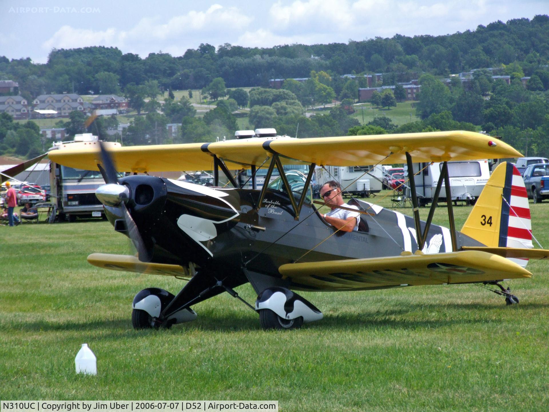 N310UC, 2002 EAA Biplane C/N 8747, EAA 