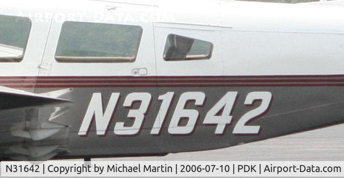 N31642, 1978 Piper PA-32RT-300 C/N 32R-7885114, Tail Numbers